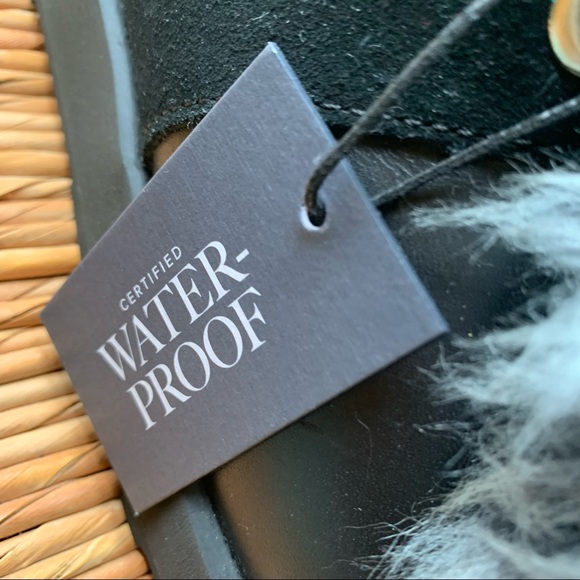 UGG Isley Black Waterproof Boots - Picture 5 of 9